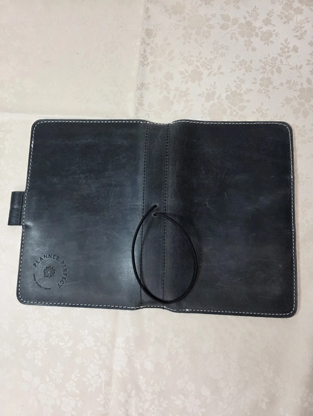 Planner Perfect B6 Leather Traveler’s Notebook Cover - Black Everyday Organized